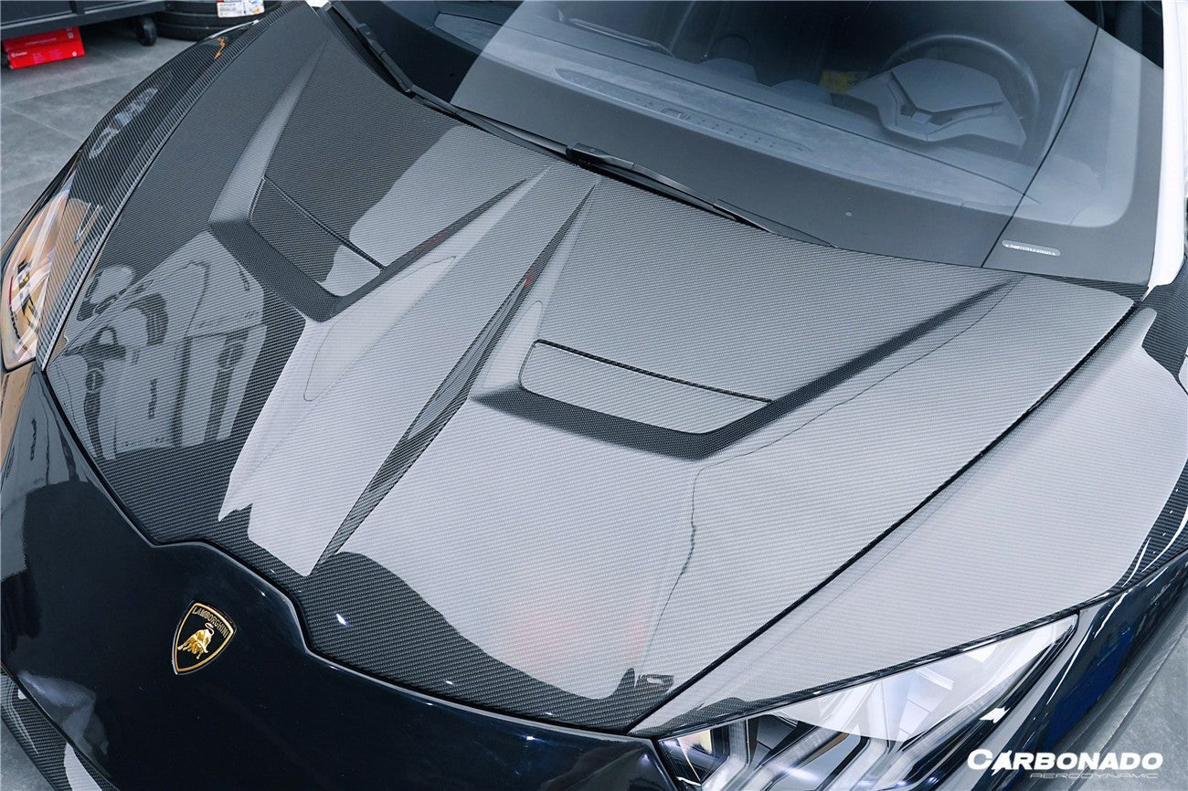 2015-2025 Lamborghini Huracan VRS Style Carbon Fiber Hood